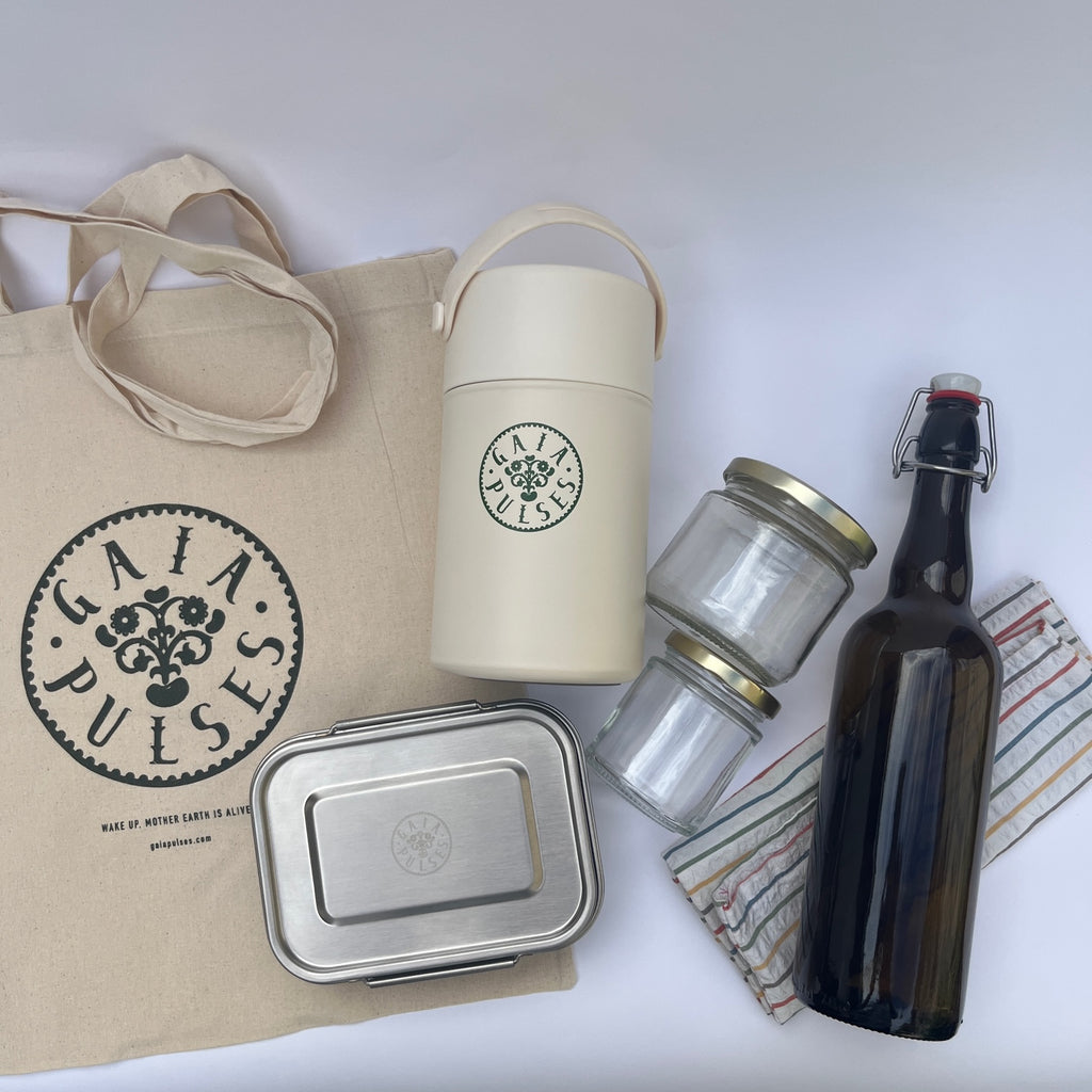 100% Sustainable, Reusable Flasks & Containers. Absolutely ZERO WASTE.